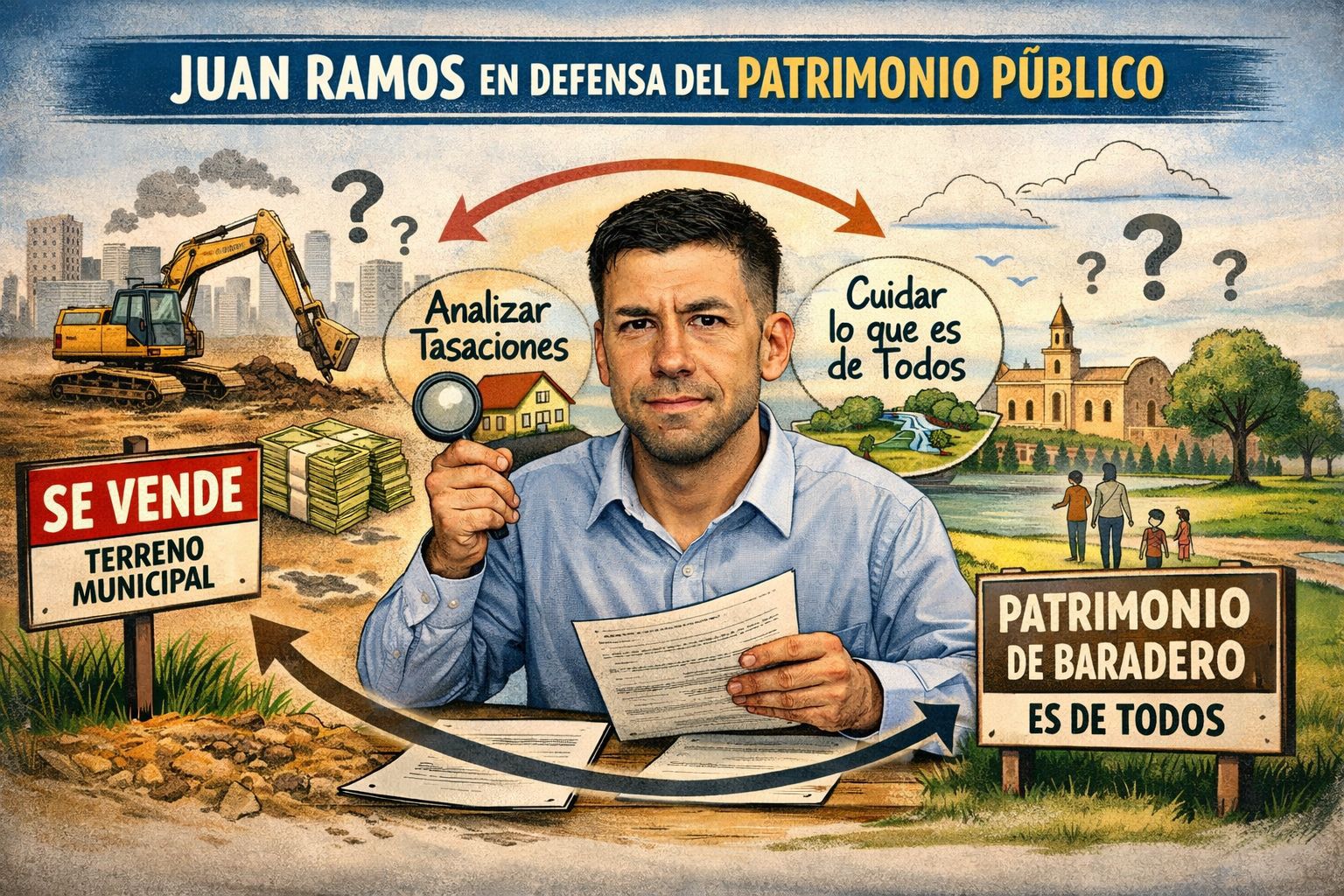 Juan Ramos: “Lo público no es de una gestión política, es de todos los baraderenses”